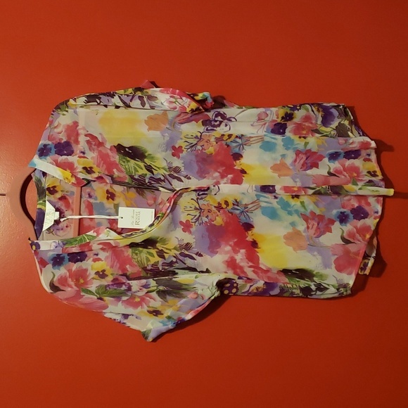 Pia Rossini Tops - Pia Rossini Resort Wear Malibu Tunic Pink Floral